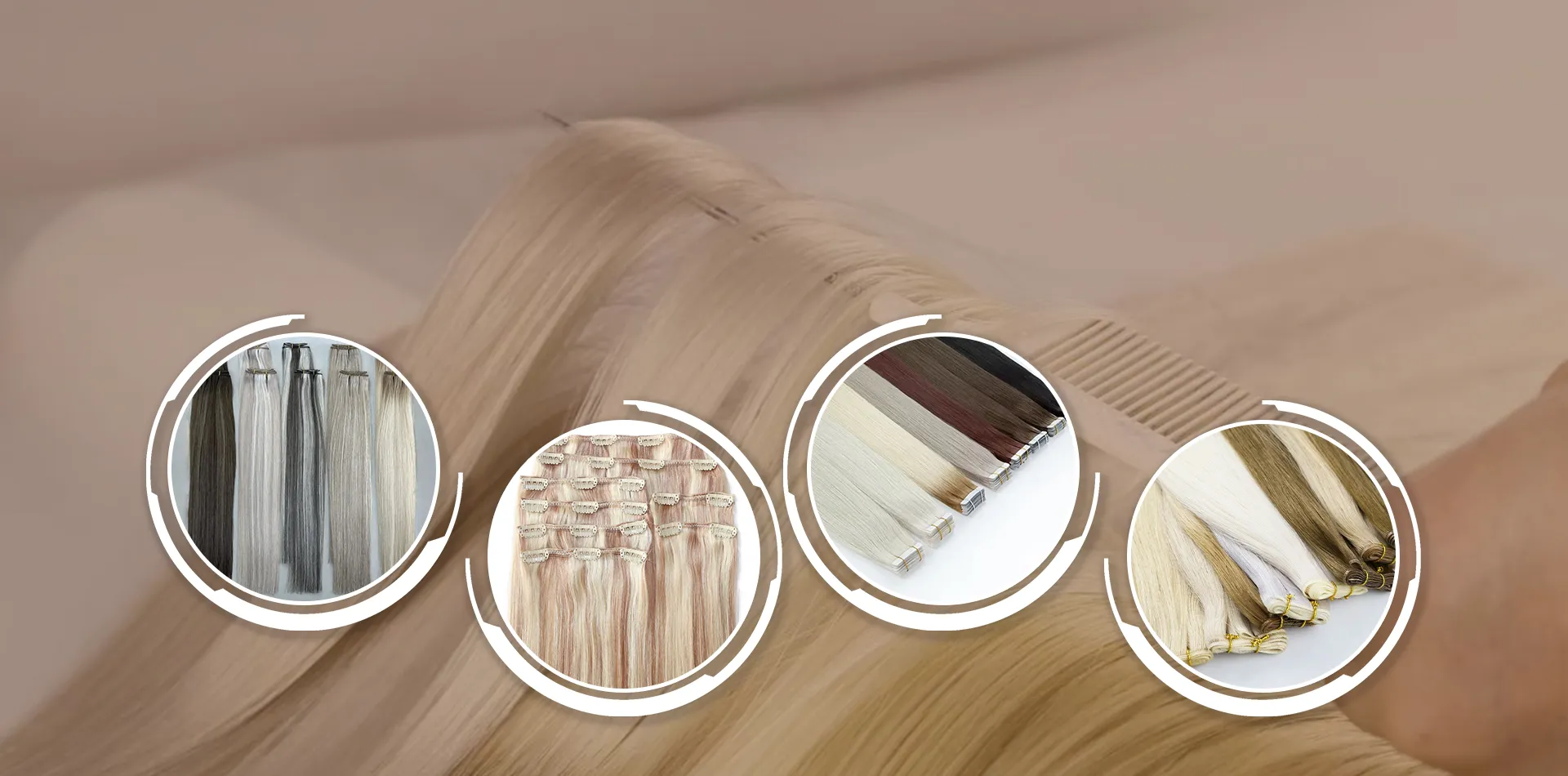 OEM&ODM 헤어 익스텐션 공장