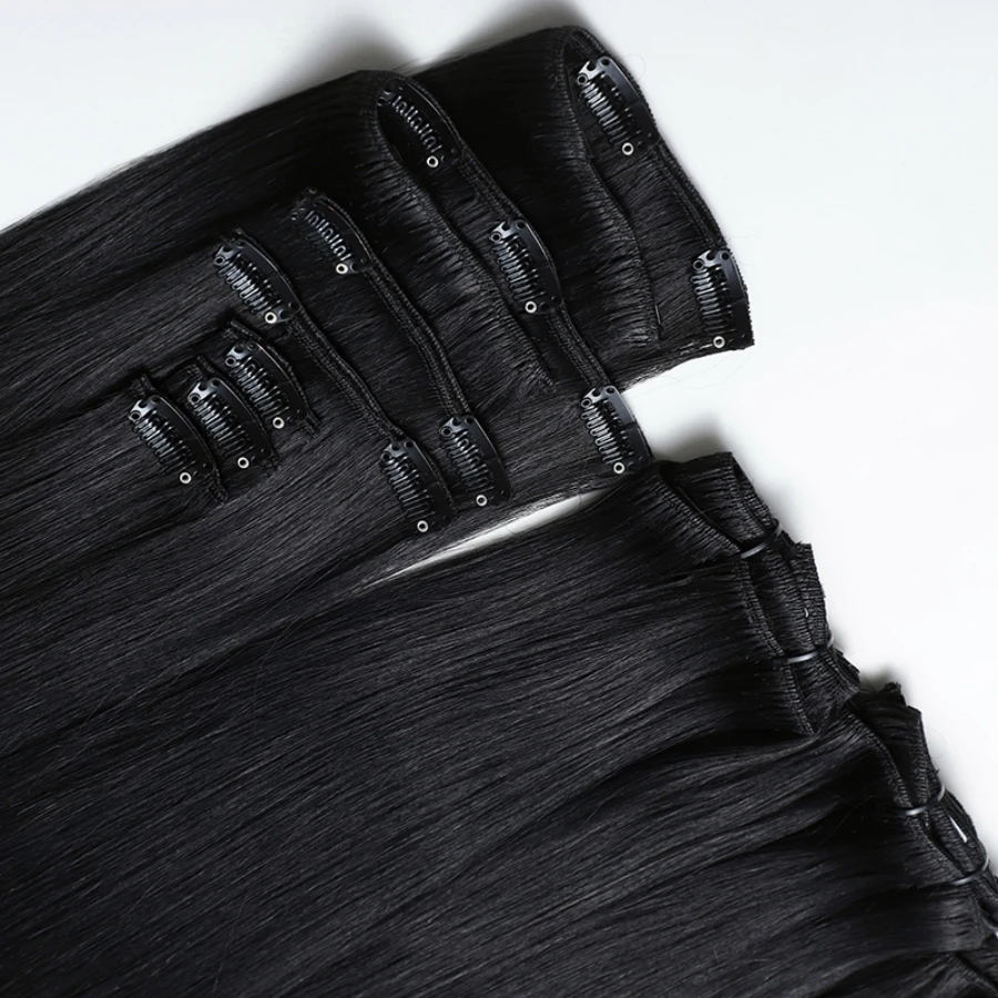 헤어 익스텐션 클립 레미 인모