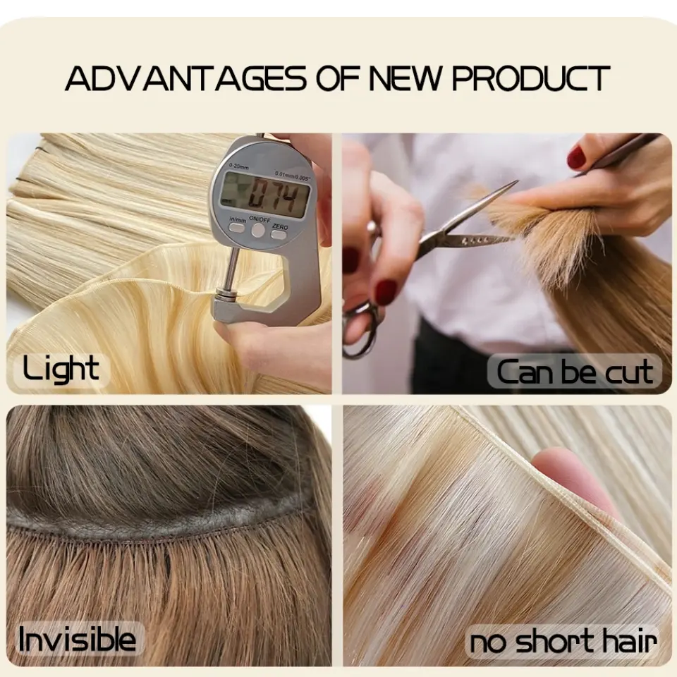 Cuticle Remy Genius Weft Extensions