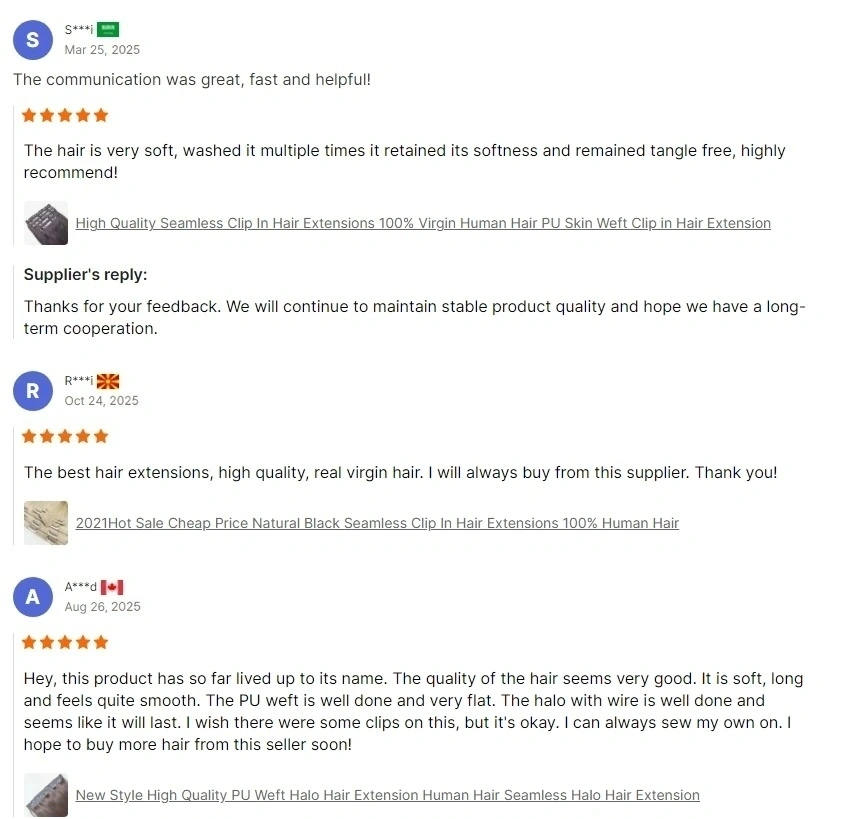 Human Hair Halo Extensions